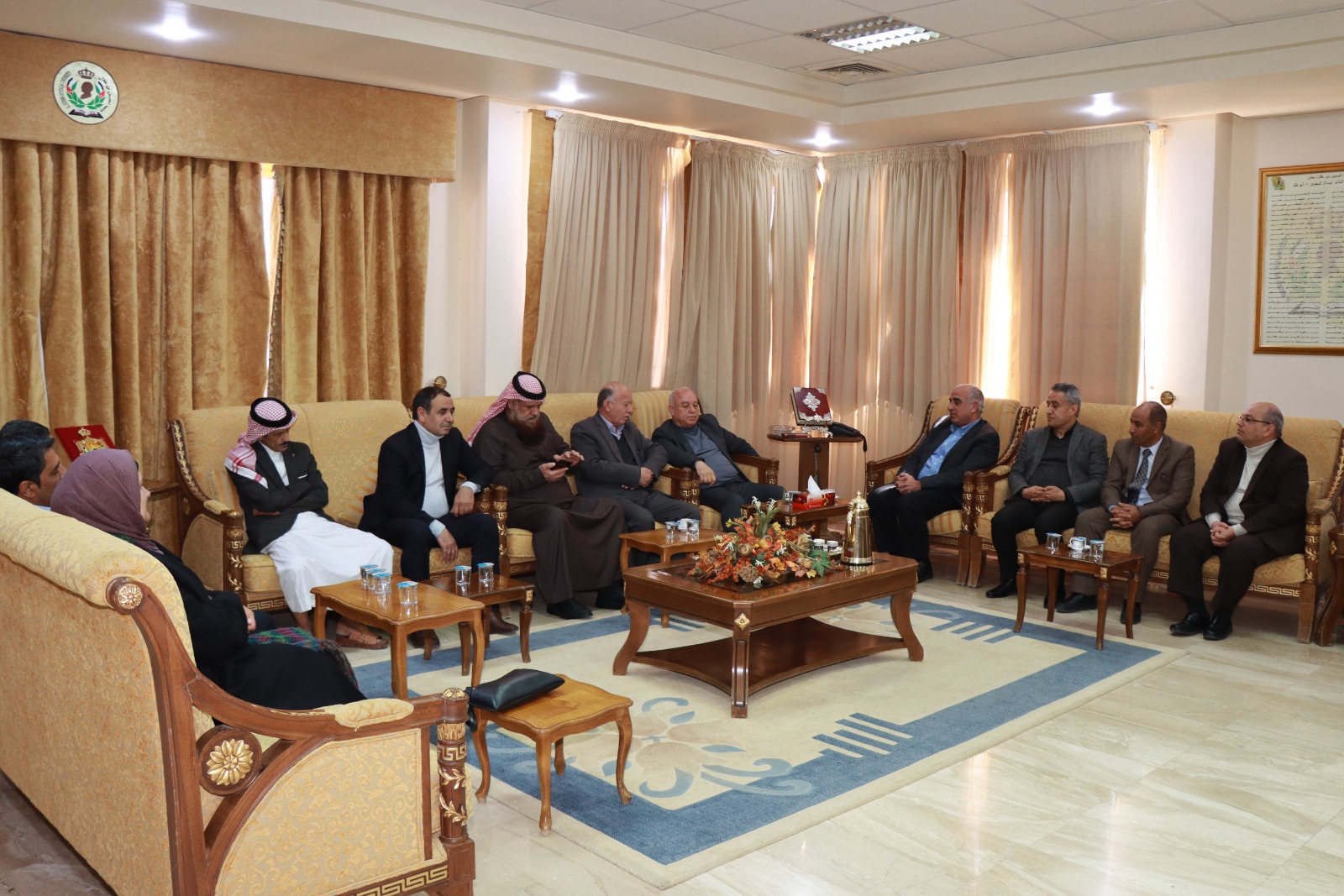 جامعة الحسين بن طلال تكرم الداعمين لها في عدة مشاريع ريادية.